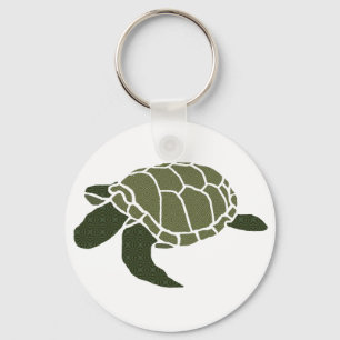 Porte-clés Porte - clé de tortue de mer de concepteur de