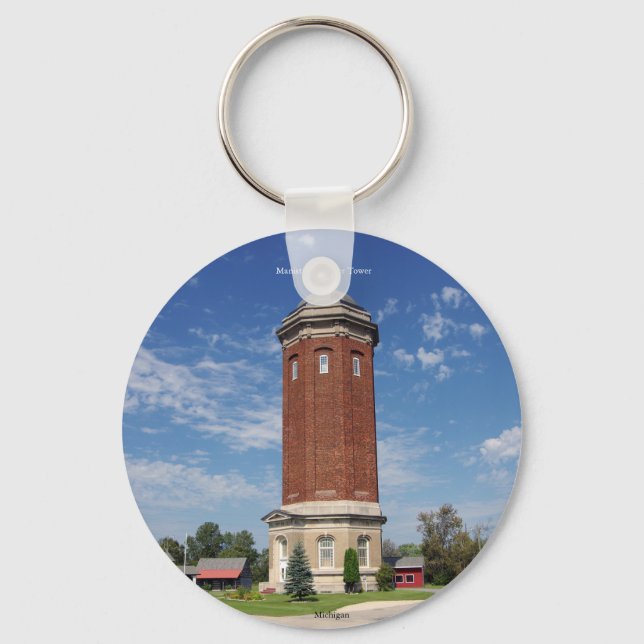 Porte-clés Porte - clé de tour d'eau Manistique (Recto)