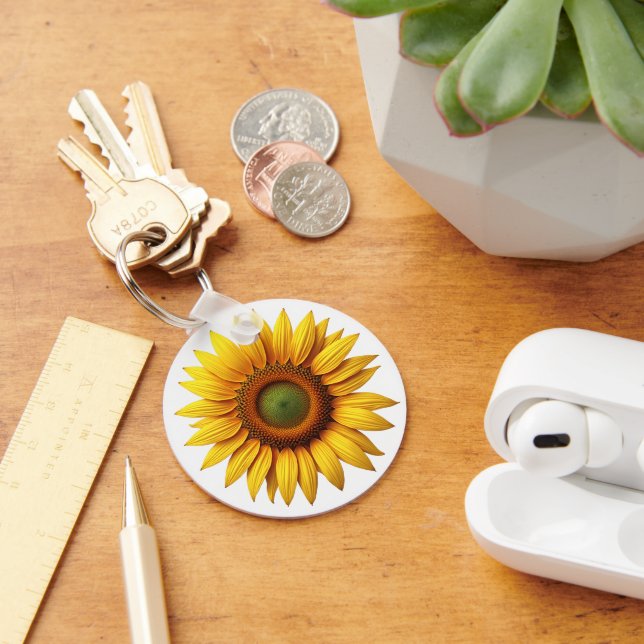Porte-clés porte - clé de tournesol (Bureau)