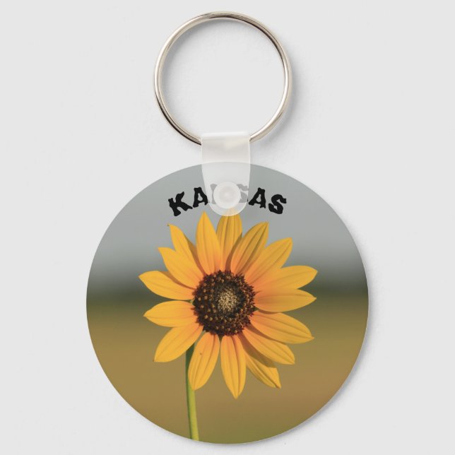 Porte-clés Porte - clé de tournesol du Kansas (Recto)