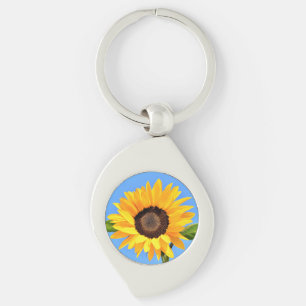 Porte-clés Porte - clé de tournesol jaune