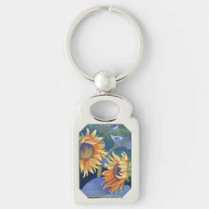 Porte-clés Porte - clé de tournesols