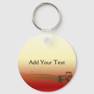 Porte-clés Porte - clé de tracteur Sunset