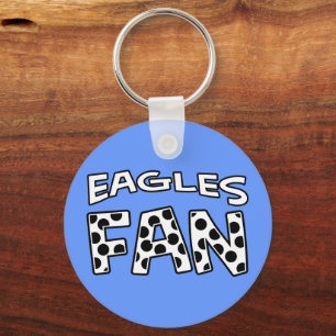 Porte-clés Porte - clé de ventilateur d'aigle personnalisé