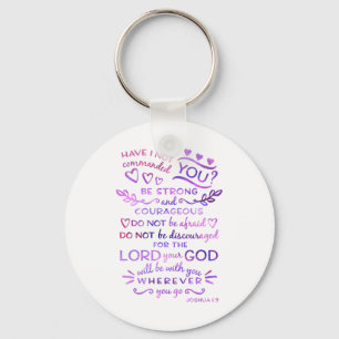 Porte-clés Porte - clé de vers d'écriture sainte de bible d