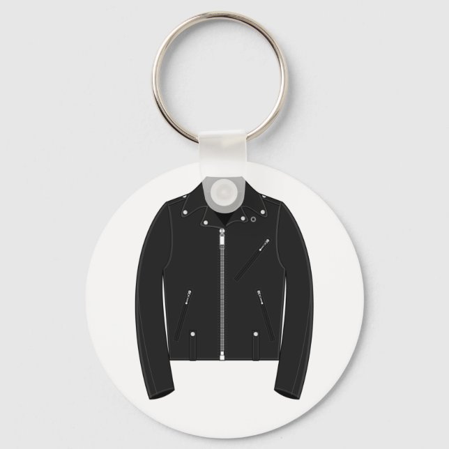Porte-clés Porte - clé de veste en cuir (Recto)