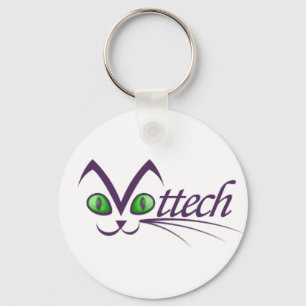 Porte-clés Porte - clé de Vettech avec des yeux de minou