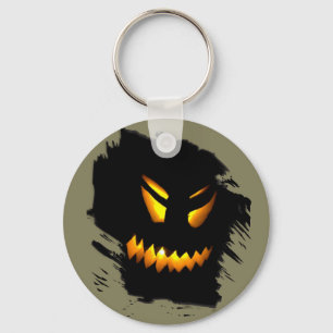 Porte-clés Porte - clé de visage Jack-O-Lantern Halloween