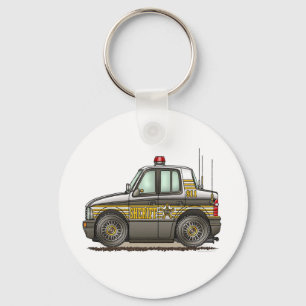 Porte-clés Porte - clé de voiture Sheriff