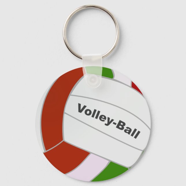 Porte-clés Porte - clé de volley-ball (Recto)