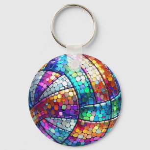 Porte-clés Porte - clé de volley-ball Disco