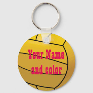 Porte-clés Porte - clé de water-polo personnalisé