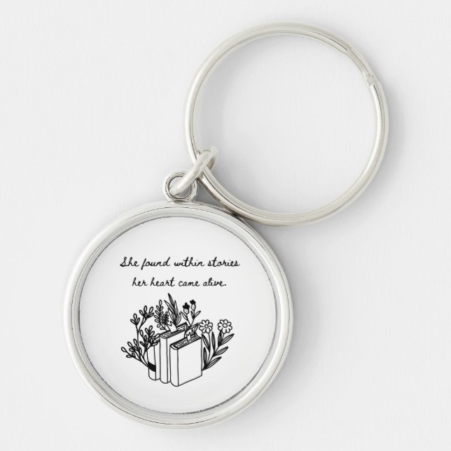 Porte-clés Porte - clé des Amateurs de livres (Devant)