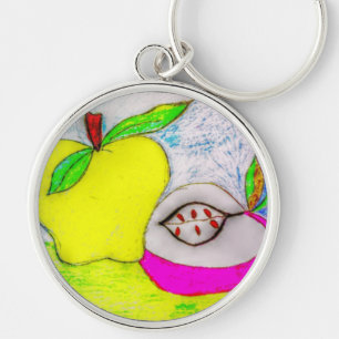 Porte-clés Porte - clé des applets d'art pop