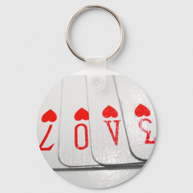 Porte-clés Porte - clé des Coeurs d'Amour (Recto)