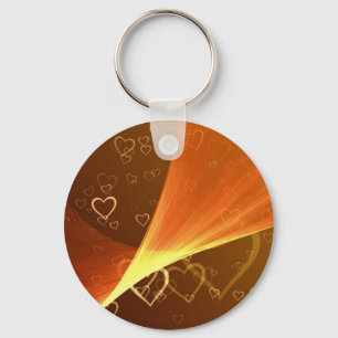 Porte-clés Porte - clé des Coeurs d'or