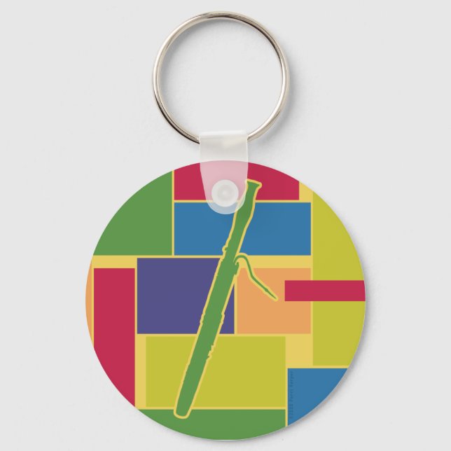 Porte-clés Porte - clé des couleurs du Basson (Recto)