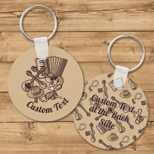 Porte-clés Porte - clé des icônes Rebetiko