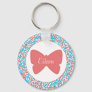 Porte-clés Porte - clé des points papillons Eileen