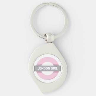 Porte-clés Porte - clé des signaux de métro londonien Girl