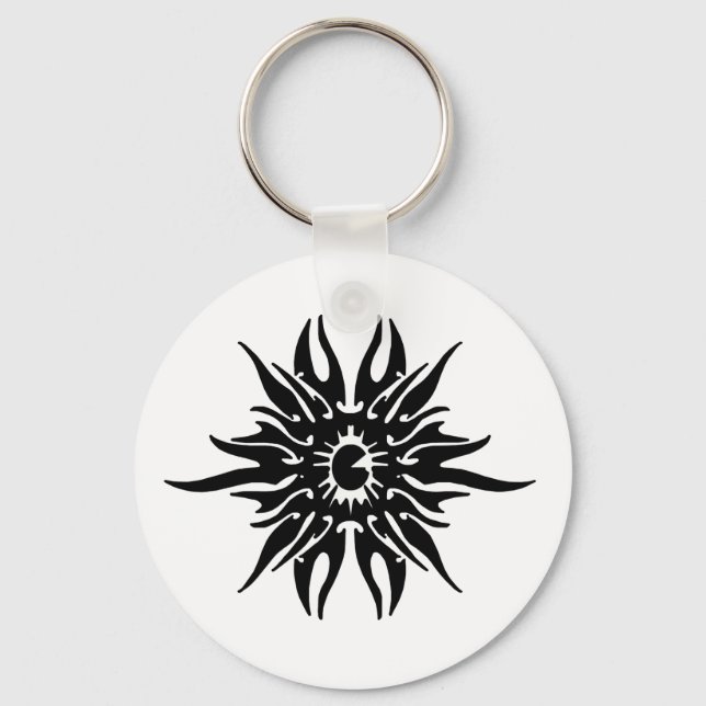 Porte-clés Porte - clé des yeux tribaux (Recto)