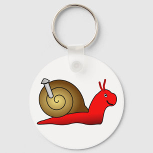 Porte-clés Porte - clé d'escargot