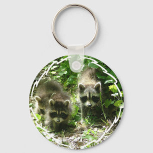 Porte-clés Porte - clé d'habitat Raccoon