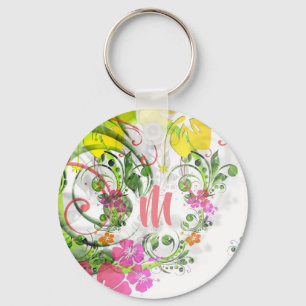 Porte-clés Porte - clé d'hibiscus tropical