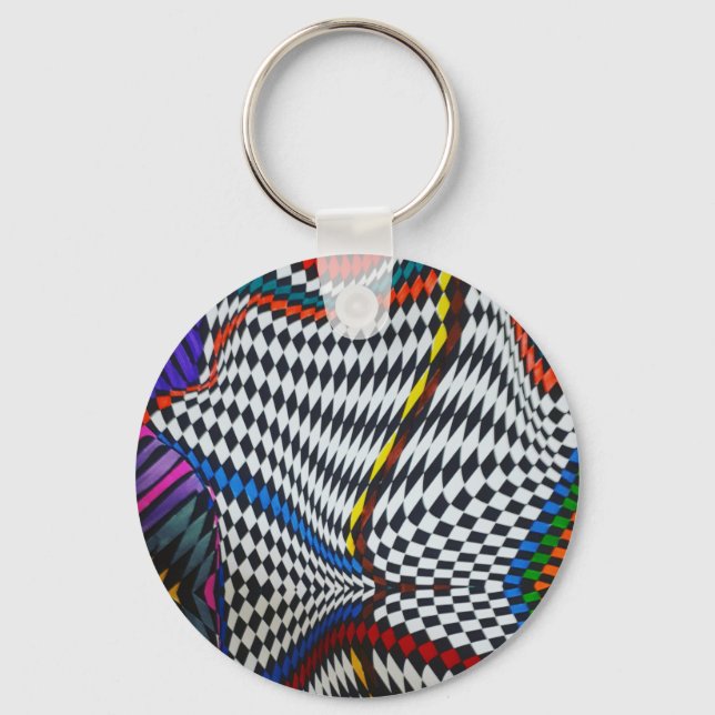 Porte-clés Porte - clé d'illusion optique (Recto)