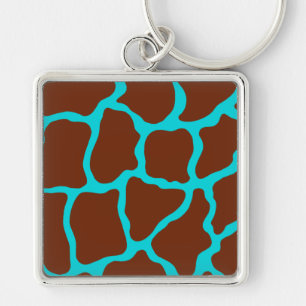 Porte-clés Porte - clé d'impression Giraffe