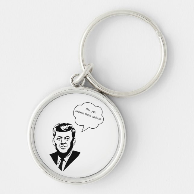 Porte-clés porte - clé d'intoxiqués de Kennedy (Devant)