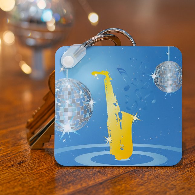 Porte-clés Porte - clé Disco Music (Créateur téléchargé)