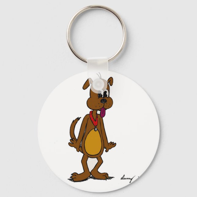 Porte-clés Porte - clé Doggy Toon (Recto)