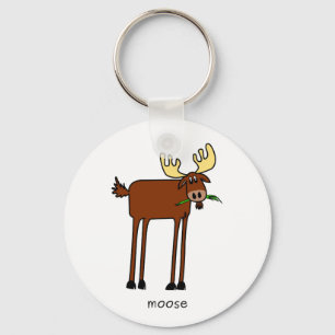 Porte-clés Porte - clé d'orignaux