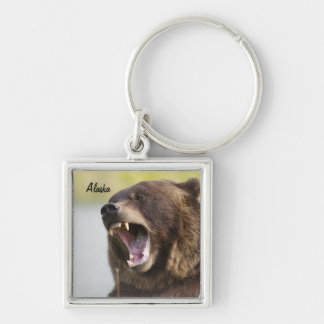 Porte-clés Porte - clé d'ours Brown de l'Alaska