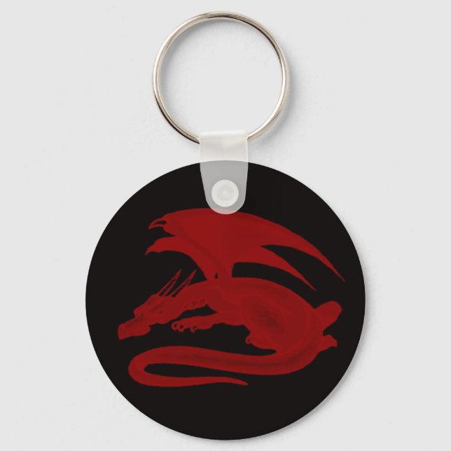 Porte-clés Porte - clé Dragon Rouge Drakon Maionios (Recto)