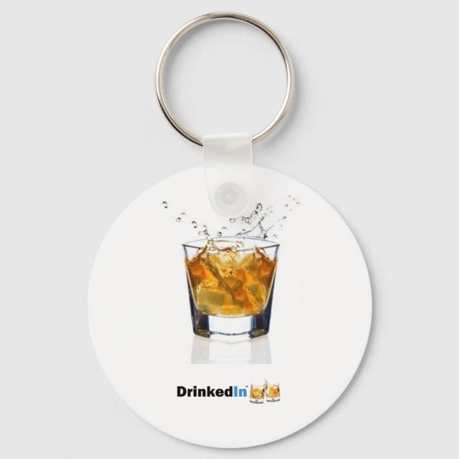 Porte-clés Porte - clé DrinkedIn (Recto)