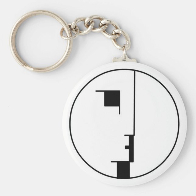 Porte-clés porte - clé du bauhaus (Devant)