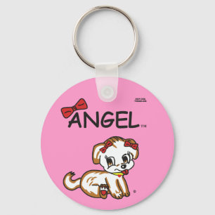 Porte-clés Porte - clé du bouton Angel