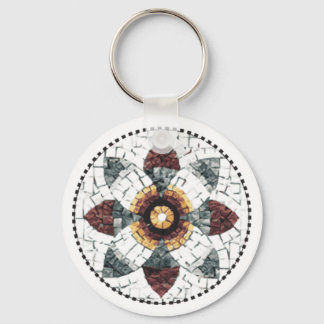 Porte-clés Porte - clé du bouton Collection mosaïque
