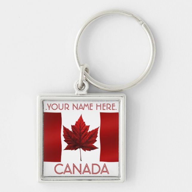 Porte-clés Porte - clé du Canada Personnalisé Porte - clé can (Devant)