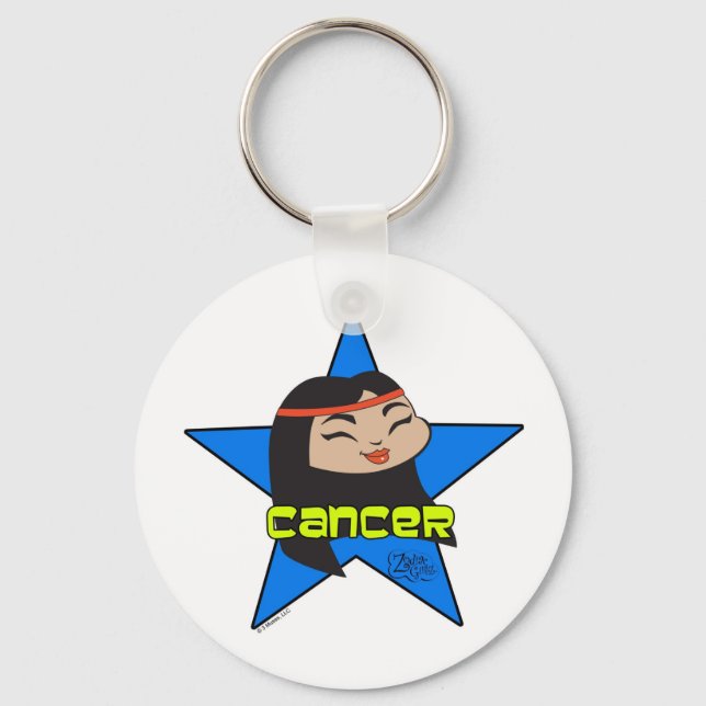 Porte-clés Porte - clé du cancer (Recto)