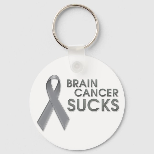 Porte-clés Porte - clé du cancer du cerveau (Recto)