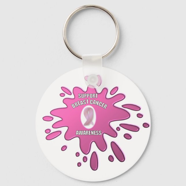 Porte-clés Porte - clé du CANCER DU SEIN (Recto)