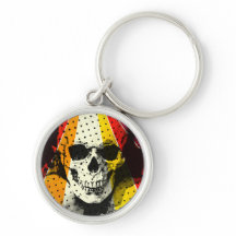 Porte - clé du carnaval de bonbons crâniens