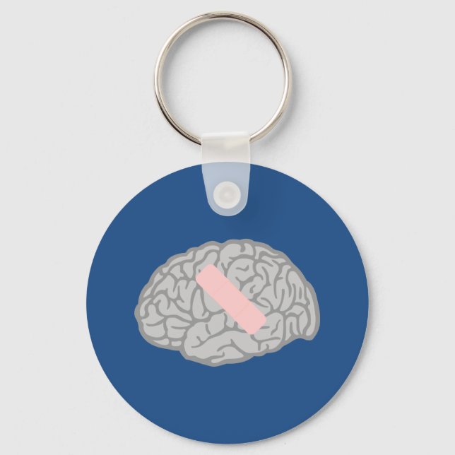 Porte-clés Porte - clé du cerveau (Recto)