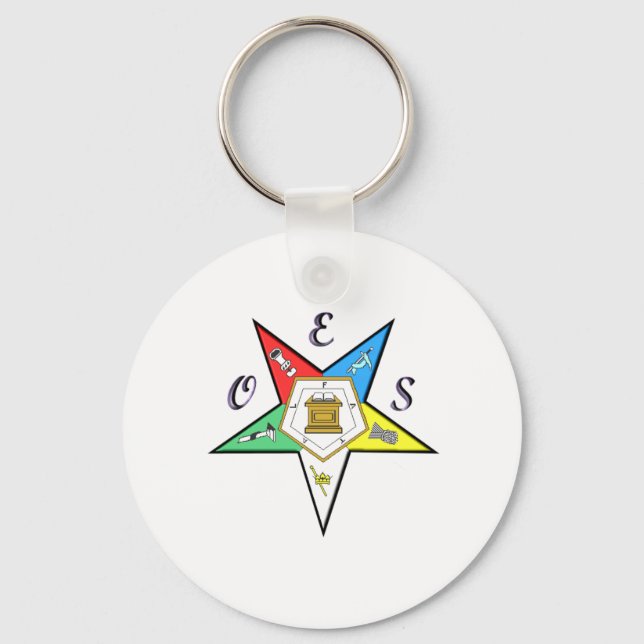 Porte-clés Porte - clé du chapitre OES (Recto)