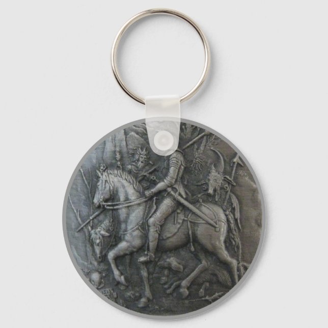 Porte-clés Porte - clé du Chevalier moyen-âge (Recto)