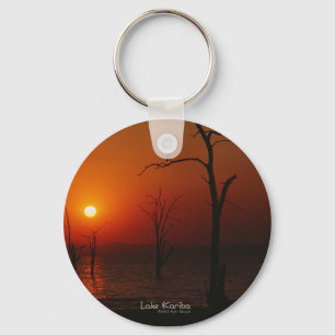 Porte-clés Porte - clé du coucher de soleil du lac Kariba