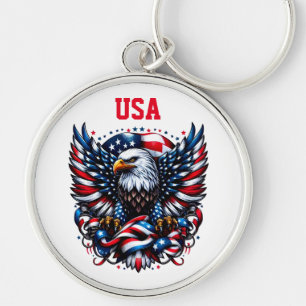Porte-clés PORTE - CLÉ du drapeau américain